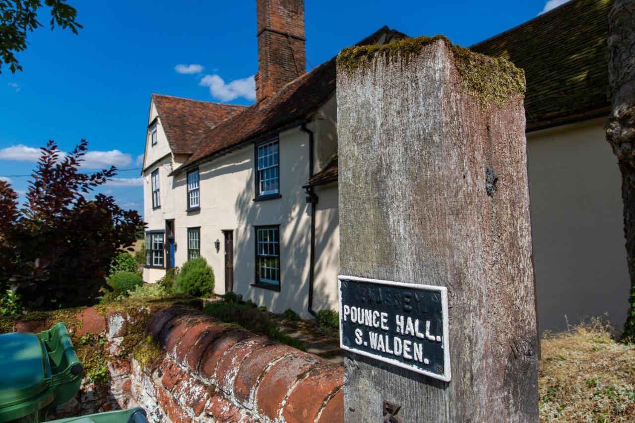 Pounce Hall -Stunning Historic Home In Rural Essex 萨弗伦沃尔登 外观 照片